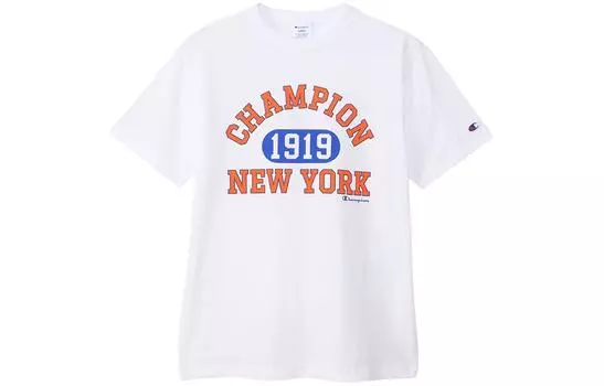 Champion Футболка унисекс белые