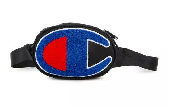 Champion Холщовая сумка-пояс унисекс, черная