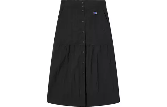 Champion Повседневная длинная юбка Black Edition для женщин