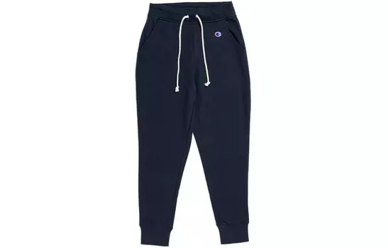 Champion Прямые спортивные брюки японской версии, женские, темно-синие