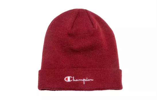 Champion Шапка унисекс бордовая