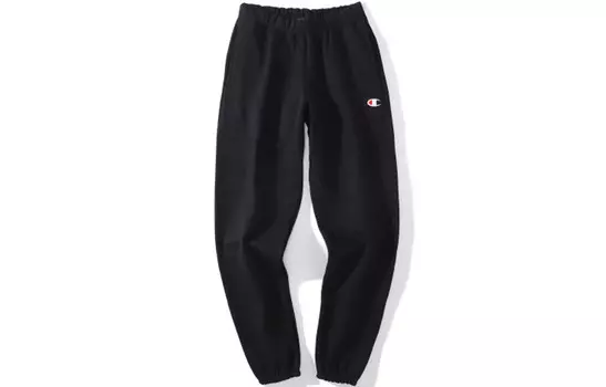 Champion Спортивные брюки унисекс, версия для США, черные