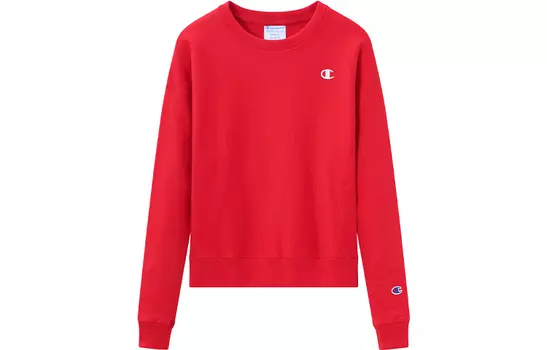 Champion Свитшот унисекс красная