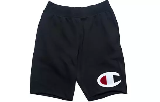 Champion Свободные шорты унисекс, версия для США, черные