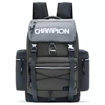 Champion Тканевый рюкзак унисекс, обычный, цвет: серый, кофейно-серый, дымчато-серый