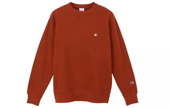 Champion Толстовка FW21, японская версия, унисекс, новогодняя, красная