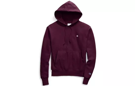 Champion Толстовка с капюшоном, стандартная, версия унисекс, фиолетовая