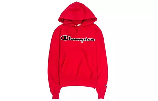 Champion Толстовка унисекс, версия для США, красная