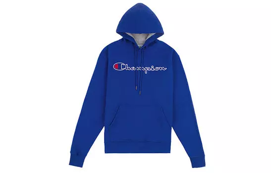 Champion Толстовка унисекс, версия для США, синяя