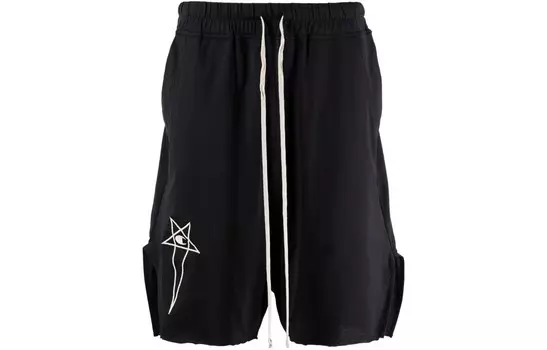 Champion X Повседневные шорты мужские черные Rick Owens, черный