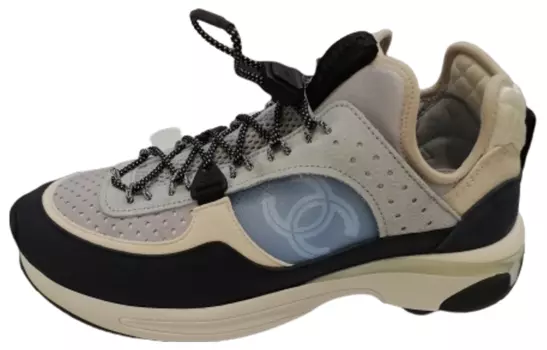 Кроссовки Chanel Lifestyle Female, темно-серый/черный