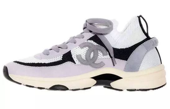 Кроссовки Chanel Lifestyle, светло-серый/черный