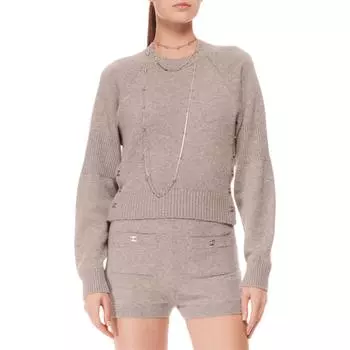 CHANEL Осень-зима 24 Джемпер женский цвета хаки