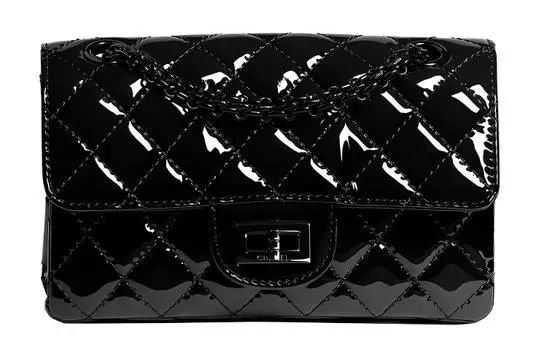 CHANEL Сумка-клапан So Black2.55 из телячьей кожи, сумка через плечо, сумка на цепочке, женская, черная