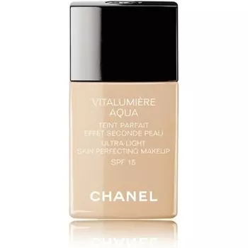Chanel Vitalumiere Aqua Fluid Foundation Color 50 Бежевый