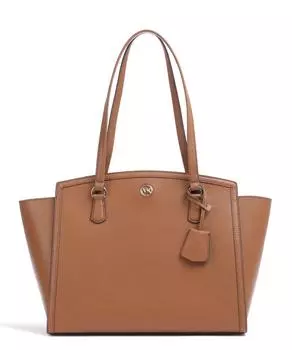Chantal Шоппер из зернистой яловой кожи. Michael Kors, коричневый