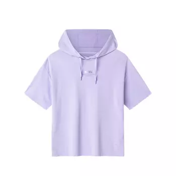 CHAOJIANTA Футболка Anta женская, светло-пыльно-фиолетовая