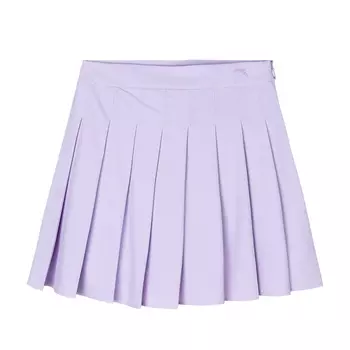 CHAOJIANTA Повседневная короткая юбка женская светло-пыльно-фиолетового цвета