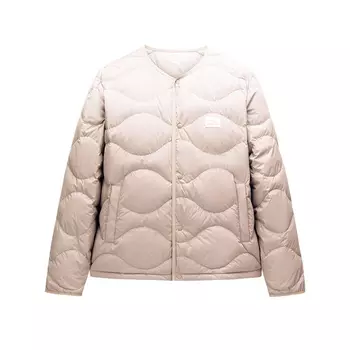 CHAOJIANTA Пуховик Anta Life Collection унисекс в пятнистую светло-розовую расцветку