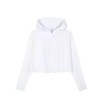 CHAOJIANTA Солнцезащитная женская одежда чисто белого цвета