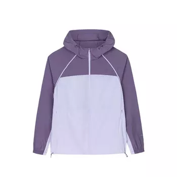 CHAOJIANTA Ветрозащитная и дышащая куртка-ветровка женская, цвет: фиолетовый/кристально-фиолетовый 3
