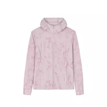 CHAOJIANTA Женский джемпер нежно-розового цвета с принтом по всей поверхности