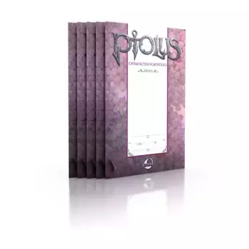 Character Portfolio (Cypher System Combatable), Ptolus RPG, мягкая обложка