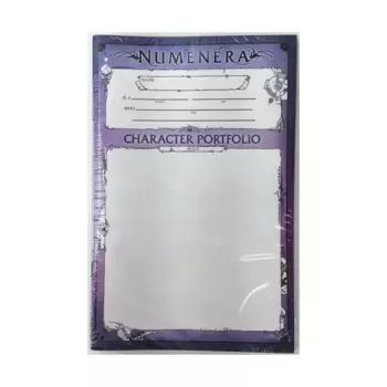 Character Portfolios (5), Numenera 1 RPG, мягкая обложка
