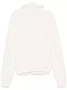 Charles Jeffrey Loverboy джемпер Fluffy Ears Balaclava, нейтральный цвет