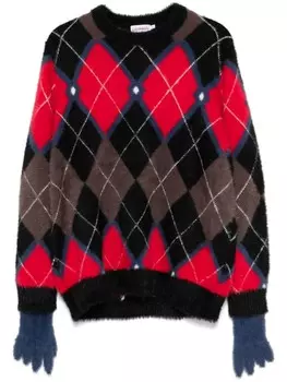 Charles Jeffrey Loverboy джемпер Fluffy Gloves, черный