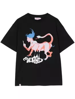 Charles Jeffrey Loverboy футболка из органического хлопка с графичным принтом, черный