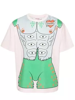 Charles Jeffrey Loverboy футболка Sexy Beasts с графичным принтом, розовый