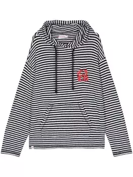 Charles Jeffrey Loverboy худи Wee Willie Winkie в полоску, черный