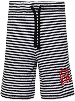 Charles Jeffrey Loverboy махровые шорты в полоску, черный