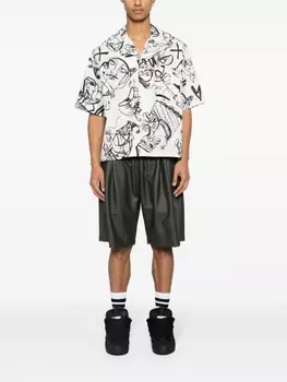 Charles Jeffrey Loverboy рубашка с принтом, белый