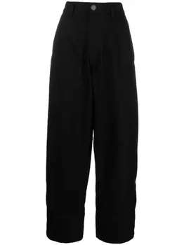 Charles Jeffrey Loverboy широкие джинсы с вышивкой, черный