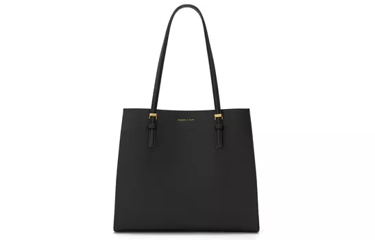 Charles&Keith CHARLES & KEITH Женская сумка через плечо, Черный