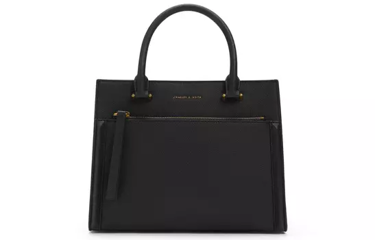 Charles&Keith CHARLES & KEITH Женская сумка через плечо, Черный