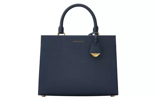 Charles&Keith CHARLES & KEITH Женская сумка через плечо, Темно-синий