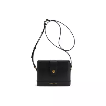Charles&Keith CHARLES & KEITH Женская сумка через плечо, Розовый Розовый
