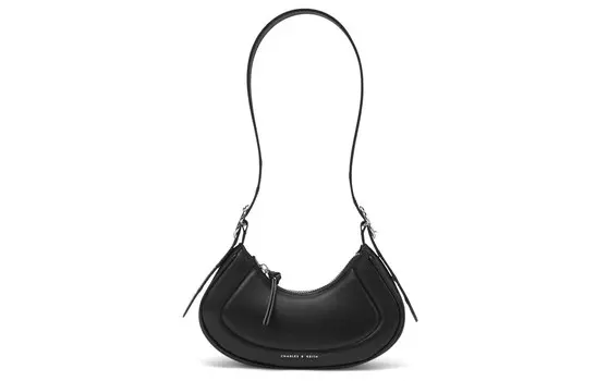 Charles&Keith CHARLES & KEITH Женская сумка через плечо ITZY из этой же серии, Желто-желтый