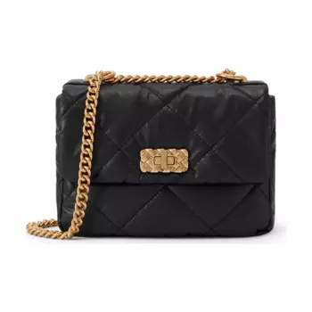 Charles&Keith CHARLES & KEITH Женская сумка через плечо, Стальной синий, стальной голубой