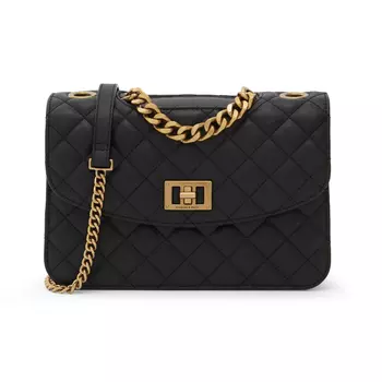 Charles&Keith CHARLES & KEITH Женская свадебная сумка на плечо, Черный