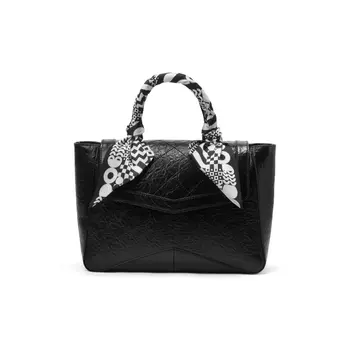 Charles&Keith CHARLES & KEITH Женский шарф, холст, серия, сумка на плечо, Черный