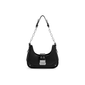 Charles&Keith CHARLES & KEITH Женский шарф, холст, серия, сумка на плечо, Овсяный цвет