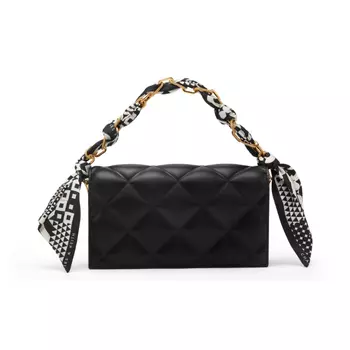 Charles&Keith CHARLES & KEITH Женский шарф из холста серии Сумка через плечо, Фуксия Фиолетовый Красный