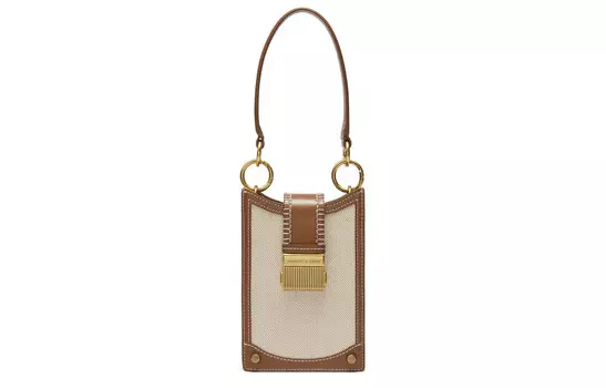 Charles&Keith CHARLES & KEITH Женский шарф из холста серии Сумка через плечо, Оранжевый оранжевый