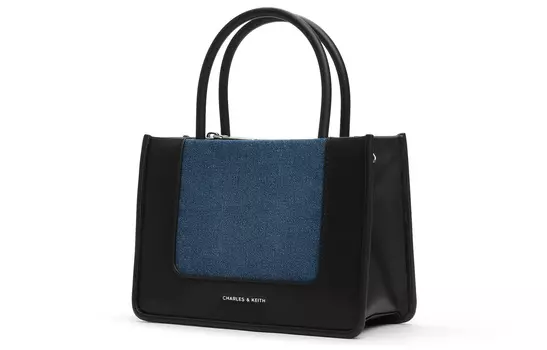 Charles&Keith Женская сумка CHARLES & KEITH, Джинсовый синий, темно-синий деним