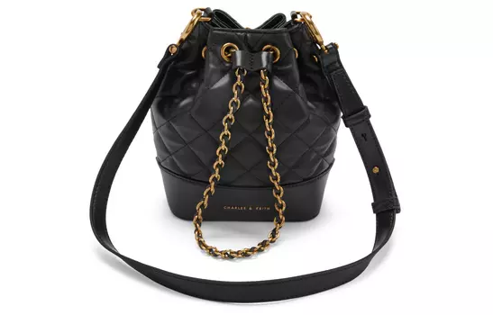 Charles&Keith Женская сумка через плечо CHARLES & KEITH, слоновая кость