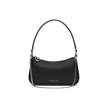 Charles&Keith Женская сумка через плечо CHARLES & KEITH, Нуар черный